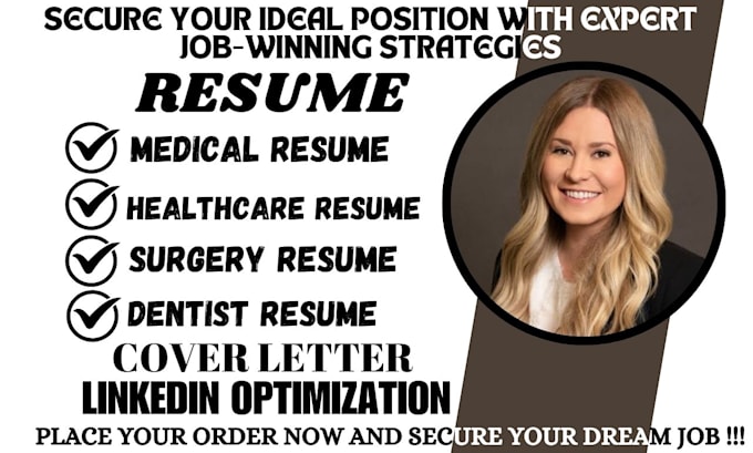 Bestseller - write a medical, surgery, np, rn, healthcare IT epic emr cerner clinical resume