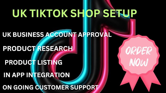 Gig Preview - Setup business UK tiktok shop for resident and non resident