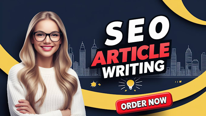 Gig Preview - Do SEO article writing, blog post writing, and content writing