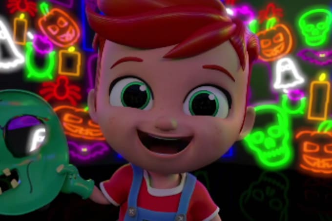 Gig Preview - Design 3d kids animation with unique characters