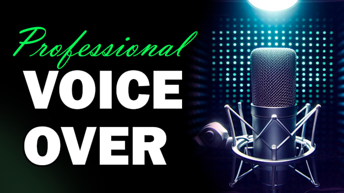 Bestseller - record a pro american male voiceover