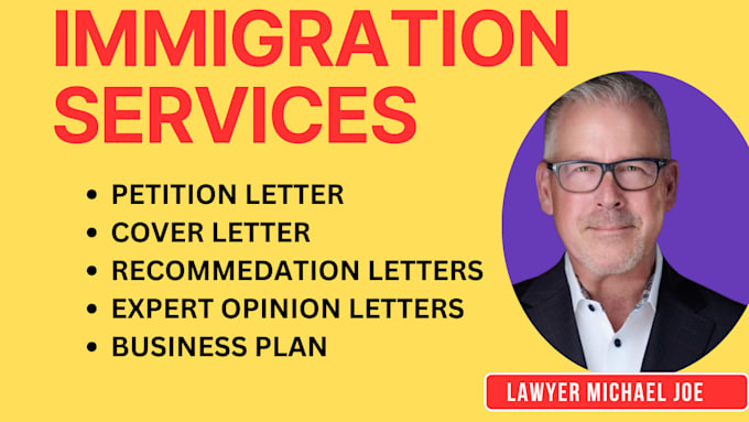 Gig Preview - Write recommendation letter for eb2 niw eb1 o1 US immigration