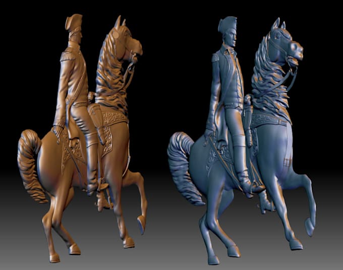 Gig Preview - 3d sculpting,3d coin model, 3d bas relief, medalion in blender for 3d printing