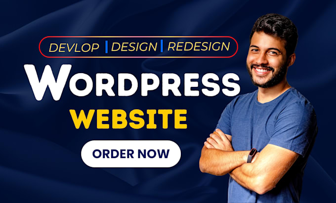 Gig Preview - Design, redesign, and revamp wordpress website development for business or blog