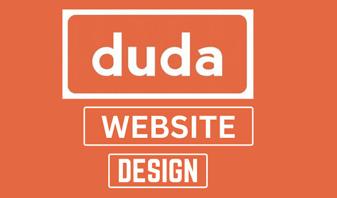 Gig Preview - Duda website design duda website builder design duda website