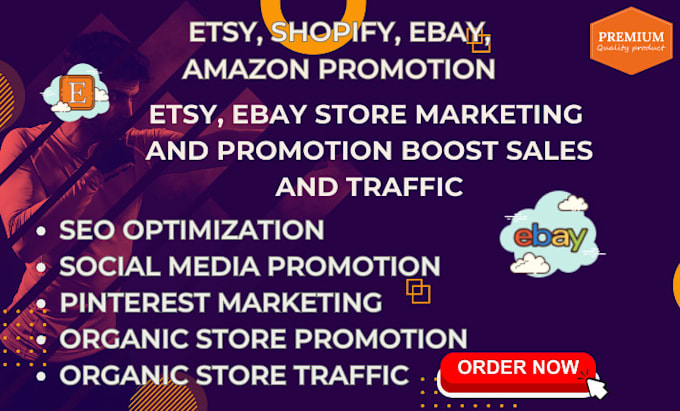 Bestseller - do ebay store promotion etsy shop revamp shop promotion boost ebay sales