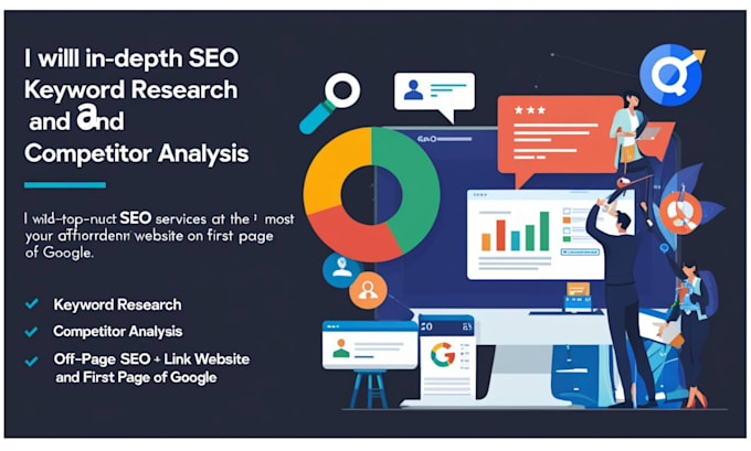 Gig Preview - Get detailed SEO research competitor insights 100 percent accurate