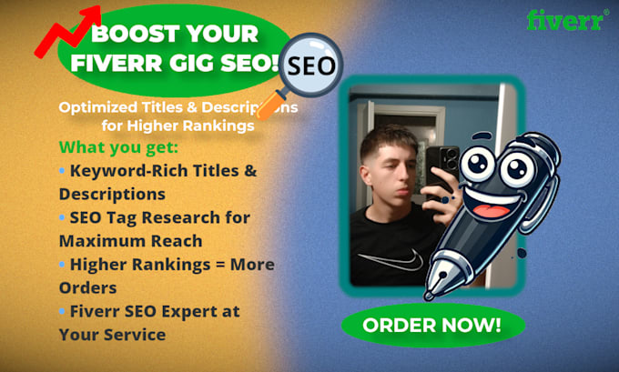 Gig Preview - Boost your fiverr potential with SEO keyword research