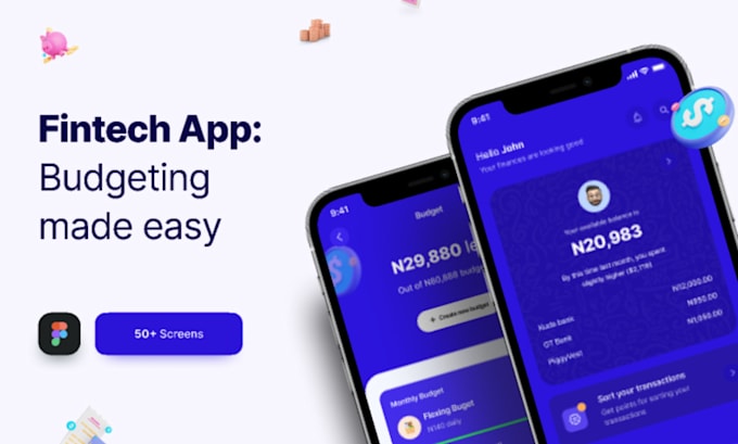 Gig Preview - Develop fintech app, neobank app, payment app money transfer app, crypto wallet