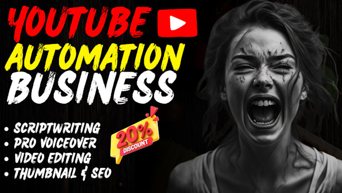 Gig Preview - Create ai youtube automation, cash cow channel, cash cow videos ai video art