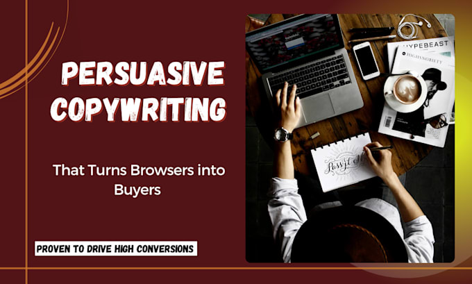 Gig Preview - Write persuasive copywriting for sales page and landing page