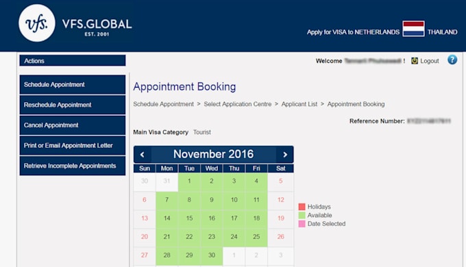 Gig Preview - Create appointment bot, vfs booking appointment bot, vfs, vfs appointment bot