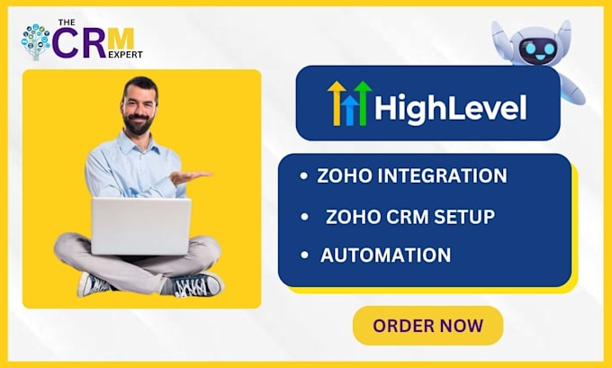 Gig Preview - Set up gohighlevel workflow funnel automation ghl snapshot website expert