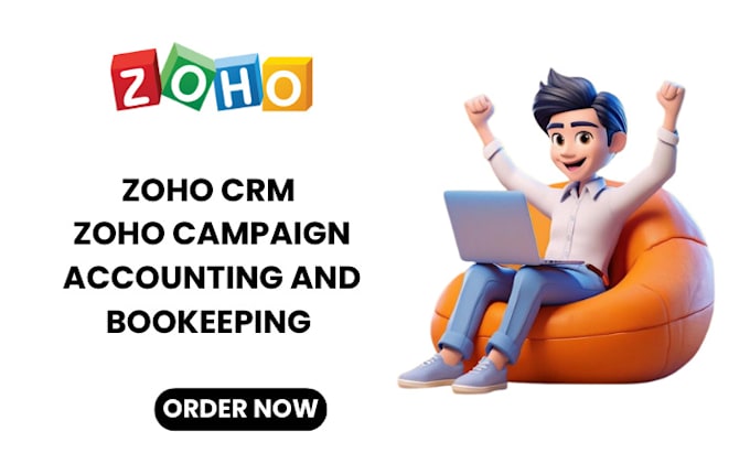 Gig Preview - Do zoho one zoho crm zoho books zoho campaign zoho flow 17hats zoho automation