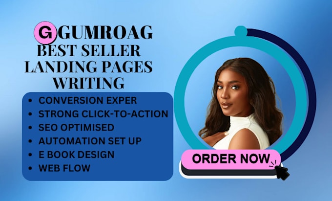 Gig Preview - Write a high converting gumroad sales pages landing pages