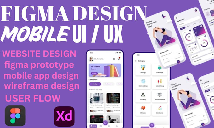 Gig Preview - Figma ui ux design figma app mockup wireframe and prototype website page design