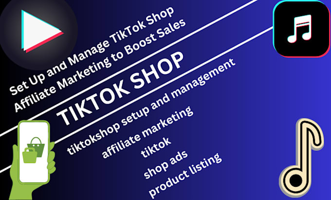 Bestseller - do set up and manage tiktok shop affiliate marketing to boost sales