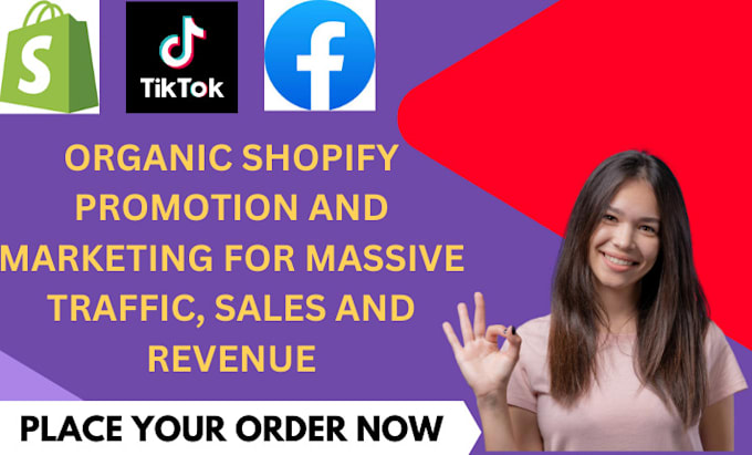 Gig Preview - Promote shopify store or shopify marketing to boost shopify sales