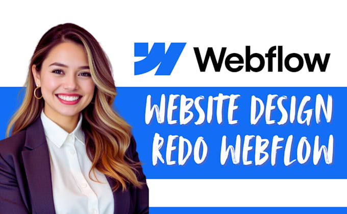 Gig Preview - Redesign or rebuild webflow website, webflow landing page, figma to webflow