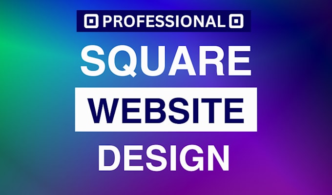 Gig Preview - Develop square website design square online online store square business website