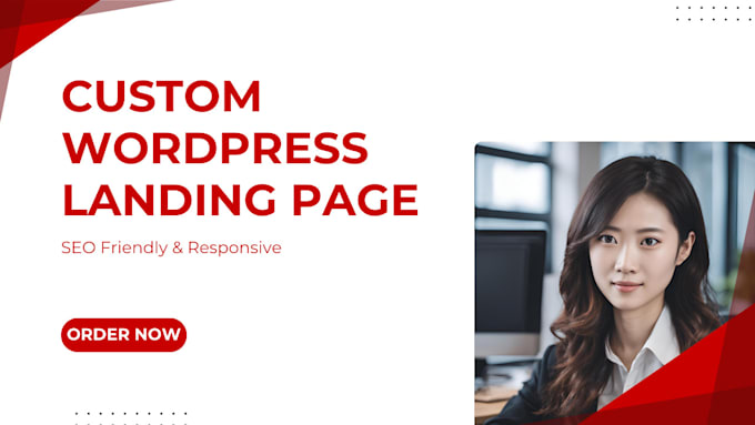 Bestseller - do wordpress landing page ,SEO friendly, responsive