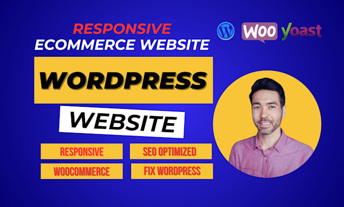 Bestseller - create redesign clone revamp or fix wordpress woocommerce website design