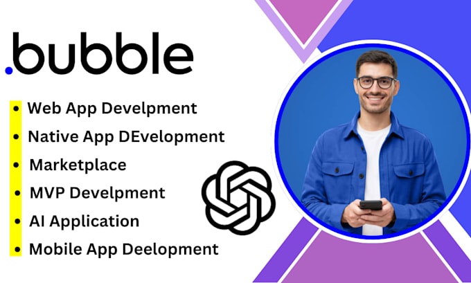 Bestseller - do bubble developer job, build bubble app, bubble io website for you