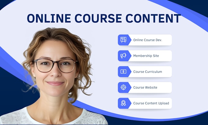 Gig Preview - Create virtual online course content, kajabi membership course website design