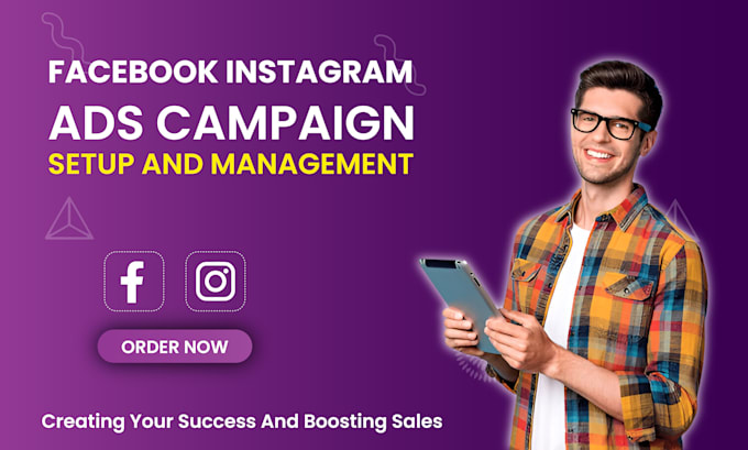 Gig Preview - Set up and manage high converting facebook and instagram ads for sales and leads