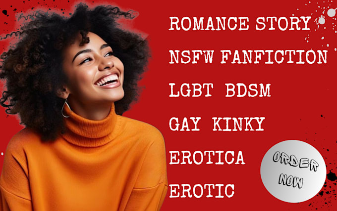 Gig Preview - Be romance ghostwriter nsfw fanfiction erotica erotic story gay kinky lgbt story