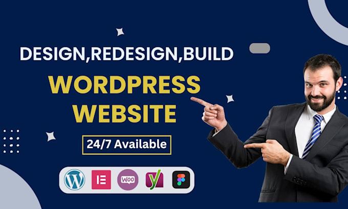 Gig Preview - Build responsive wordpress website design within 24h