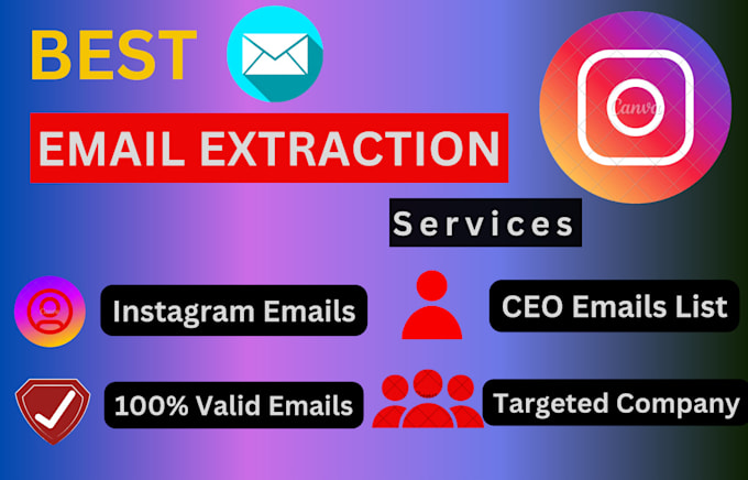 Bestseller - extract email fast accurate  reliable email extraction