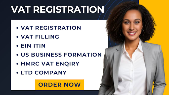 Gig Preview - Do vat oss registration and tax filling for uk, germany, spain, italy and france