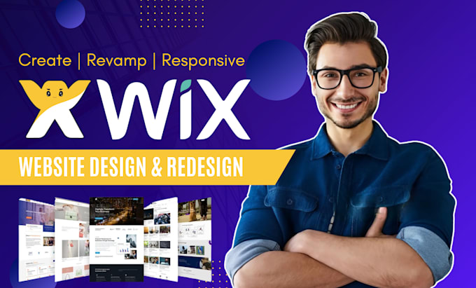 Gig Preview - Do wix website redesign wix design wix website redesign wix website redesign