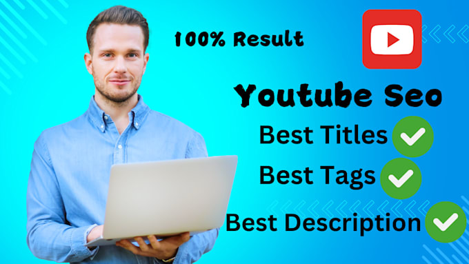 Gig Preview - Boost your youtube rankings with professional SEO services