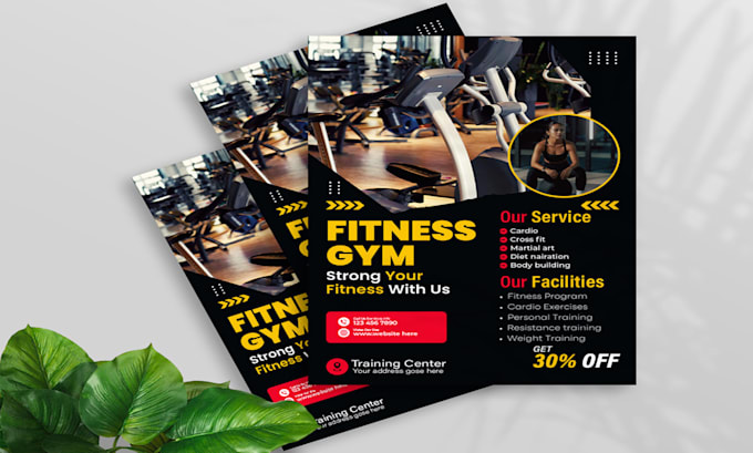 Bestseller - do travel flyer, fitness, health, beauty salon, gym, flyer design