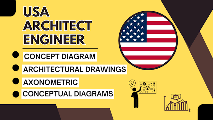 Gig Preview - Create professional USA stamped diagrams for your architectural projects