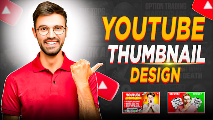 Bestseller - youtube thumbnail making design