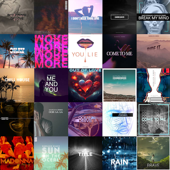 Gig Preview - Design your music cover art