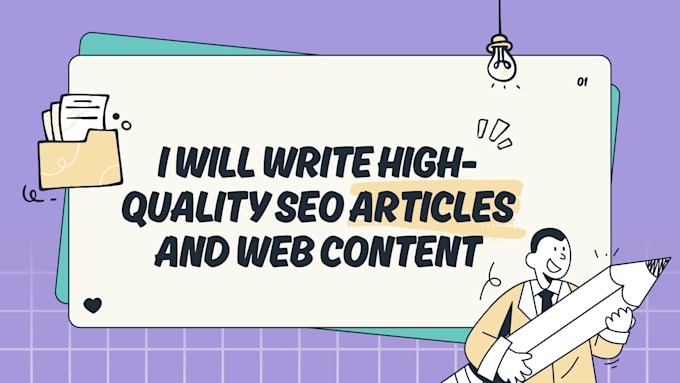 Bestseller - write high quality seo articles and web content