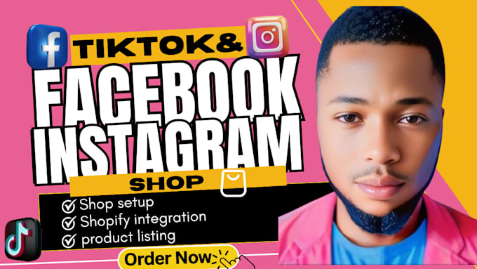 Gig Preview - Launch your facebook shop,instagram or tiktok shop for dropshipping product