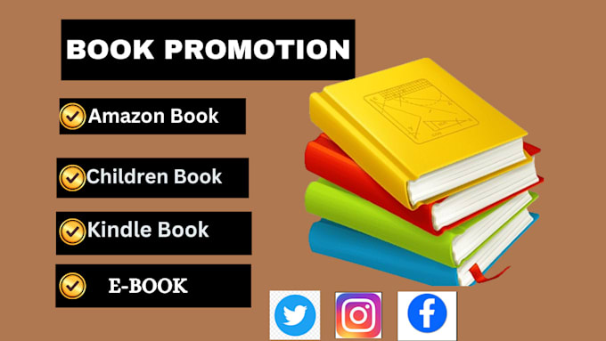 Gig Preview - Promote your kindle book marketing and ebook advertising