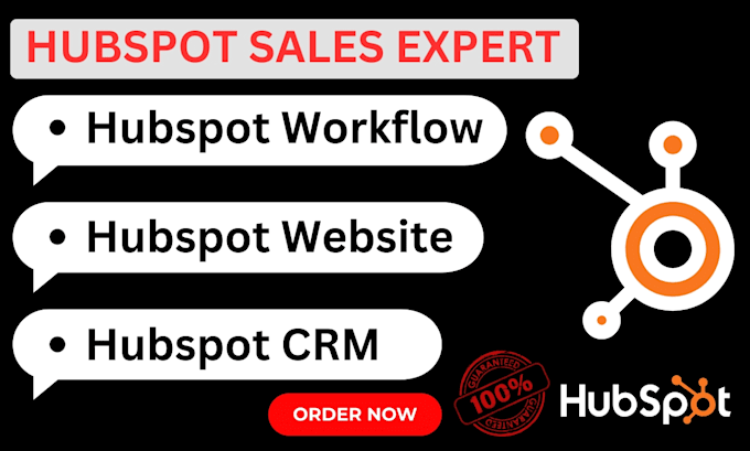 Bestseller - setup crm for sales hubspot website hubspot workflow and automations