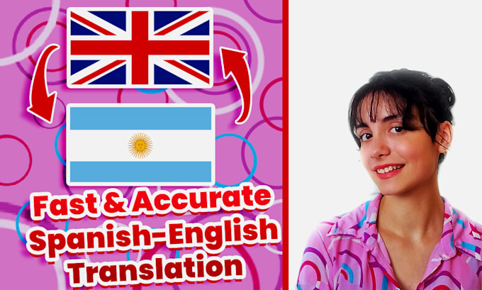 Gig Preview - Translate your text from english to spanish or from spanish to english