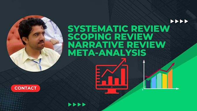 Gig Preview - Conduct systematic, scoping, narrative review, and meta analysis