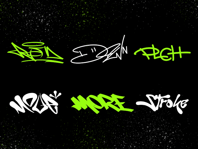 Gig Preview - Create a graffiti handstyle for tag name or your logo brand