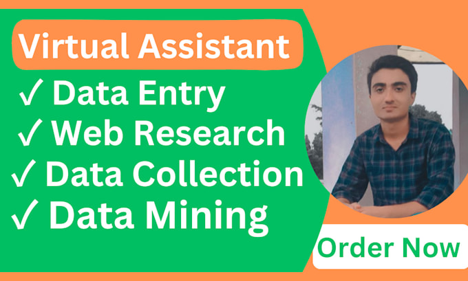 Bestseller - be your virtual assistant for data entry, data mining, copy paste, web research