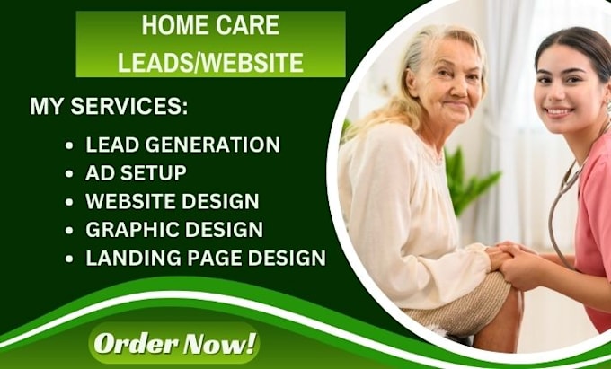 Bestseller - home care leads senior care leads elderly care leads home care website