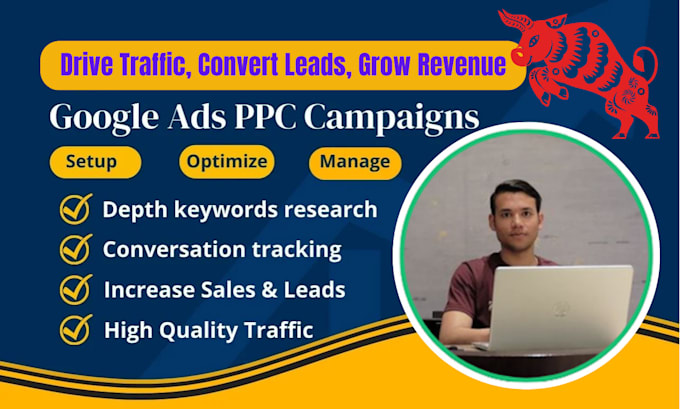 Gig Preview - Be your google ads expert to boost sales and leads