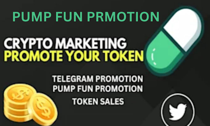 Gig Preview - Pump fun promotion, telegram promotion do bsc token, sui, get 80m active holders